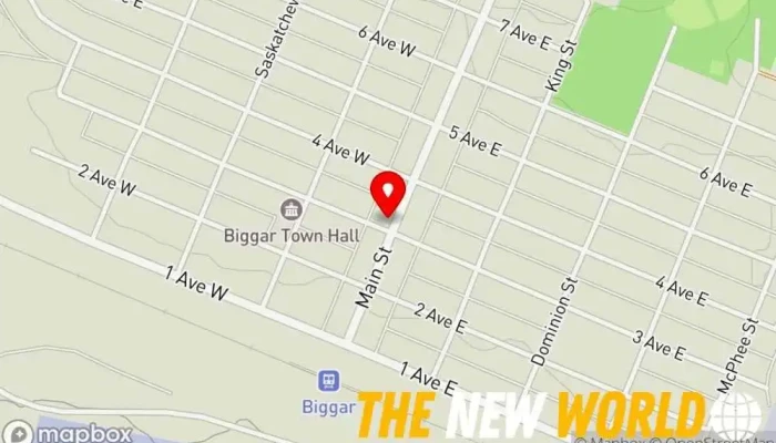 map of Michelle Danychuk Imagery Photography service in Biggar