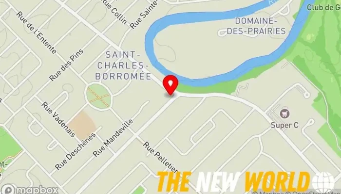 map of Microtec Informatique Joliette Used computer store, Computer repair service, Mobile phone repair shop, Phone repair service in Saint-Charles-Borromée