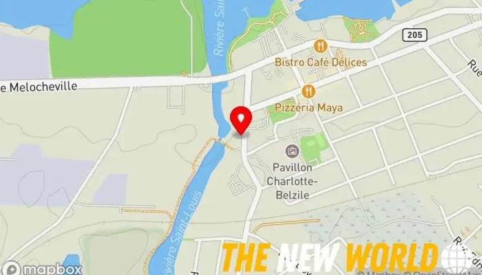 map of Montplaisir Anne-Marie Avocate Lawyer in Beauharnois
