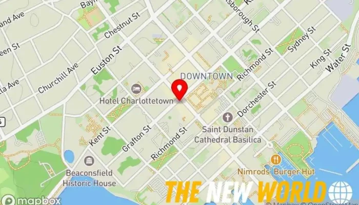 map of MRSB Accountant, Auditor, Bookkeeping service, Certified public accountant in Charlottetown