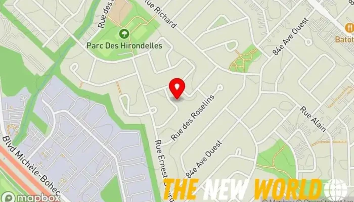 map of NafadjiTech Inc. Computer service in Blainville