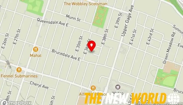 map of Nagy Computer Consultants Computer consultant in Hamilton