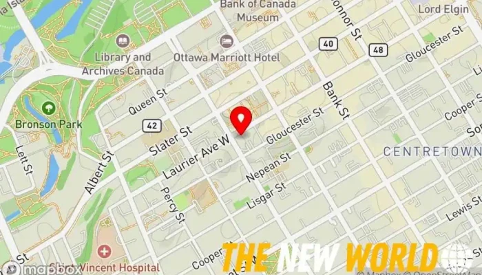 map of NCDS CANADA INC. Computer support and services in Ottawa