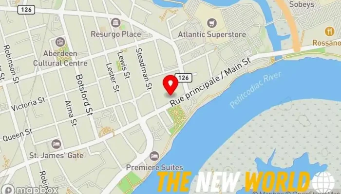 map of NCM Associates Consultant in Moncton