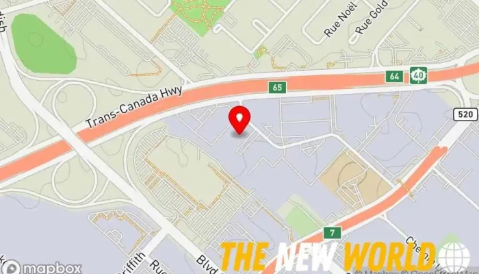 map of NH Consulting Software company in Saint-Laurent