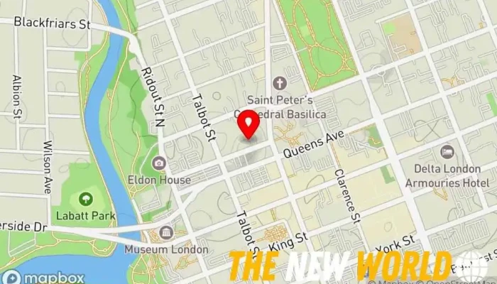 map of Nielsen IT Consulting Inc Consultant in London