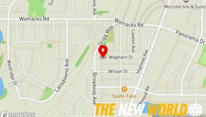 map of North West Pipe Ltd Well drilling contractor in Blackfalds