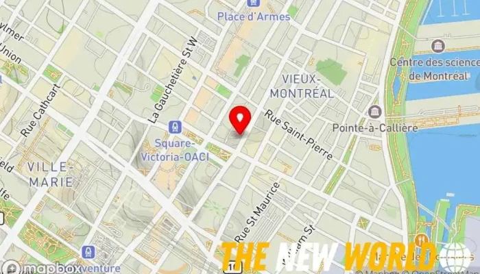 map of NOVIPRO Computer consultant, Computer support and services in Montreal