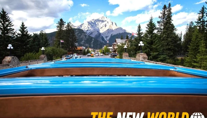 Open Top Touring -  Inside - Banff