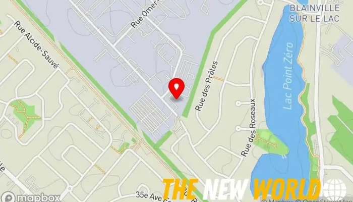 map of Openmind Technologies inc. Software company in Blainville