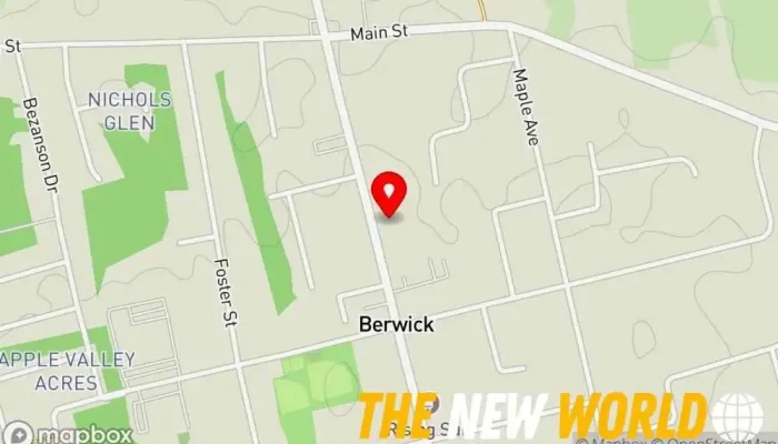 map of Orchard Villa Retirement home in Berwick