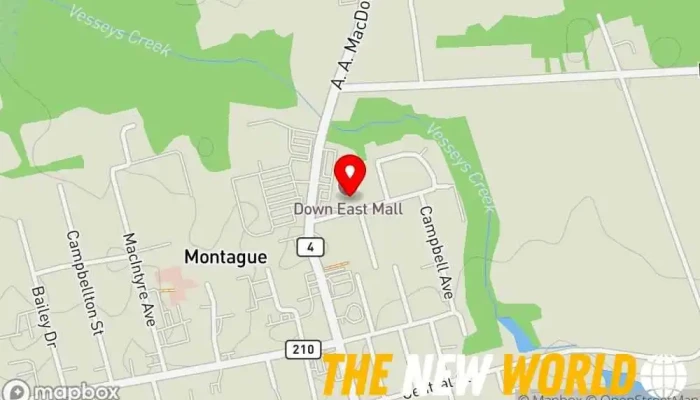 map of PC Repair PEI Computer repair service in Montague