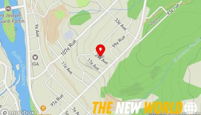 map of Peinture Sylvain Veilleux Inc Painter in Beauceville