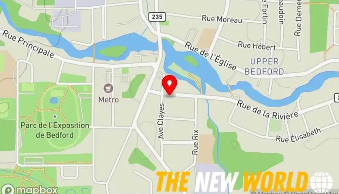 map of PME INTER Notaires Bedford - Les notaires Ménard Paquette | Testament Contrat Vente Mandat Notary public in Bedford