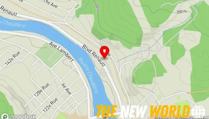 map of Point S - Les Pneus Beaucerons Auto repair shop in Beauceville