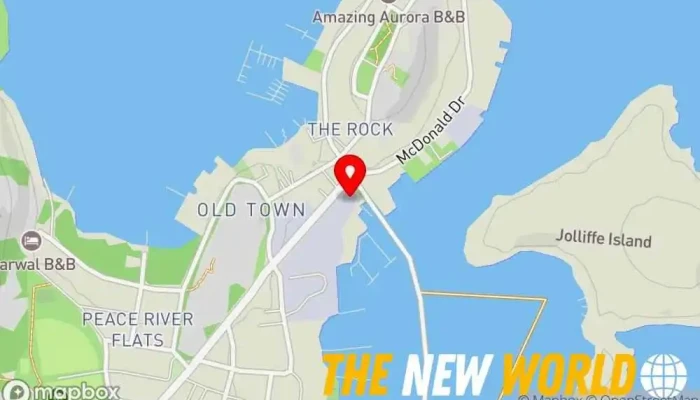 map of Precision Accounting Co Accountant in Yellowknife
