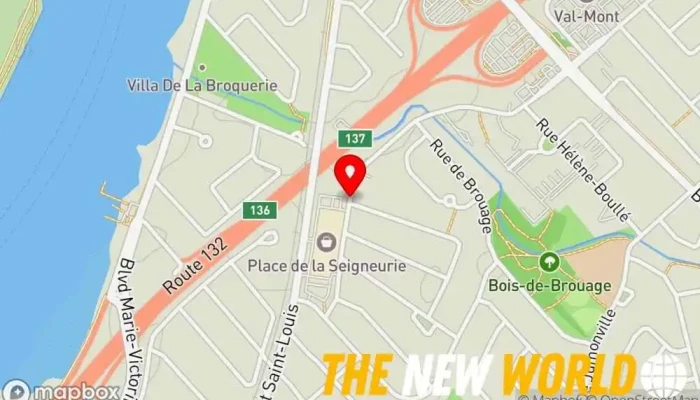 map of Proforma Centre De Traitement Bookkeeping service in Boucherville