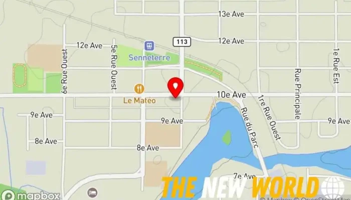 map of Publicité Marie C Print shop, Graphic designer, Marketing consultant in Senneterre