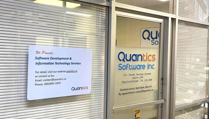 Quantics Software Inc By Owner - Charlottetown