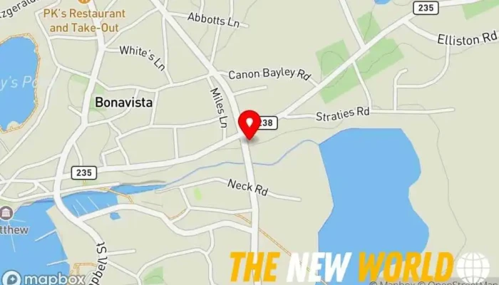 map of Raymond Guy & Sons Ltd Trucking company in Bonavista