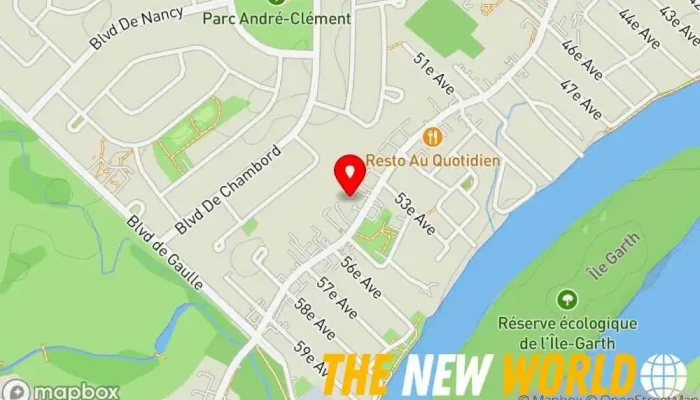 map of Renomag Inc Construction company, General contractor in Bois-des-Filion