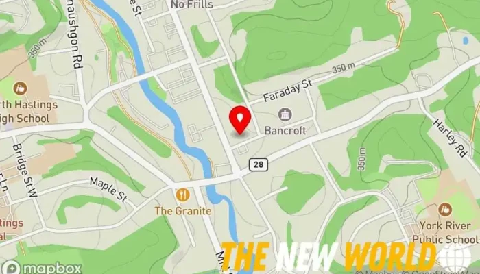 map of REVA Realty Inc. Real estate agency in Bancroft
