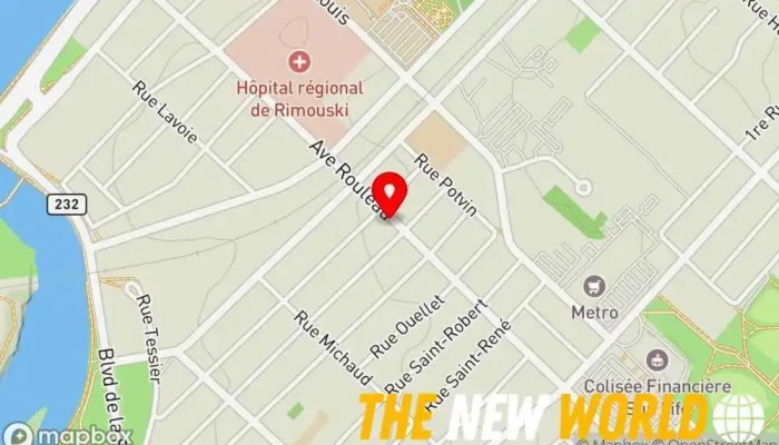 map of RH Solutions Computer service, Software company, Web hosting company, Website designer in Rimouski