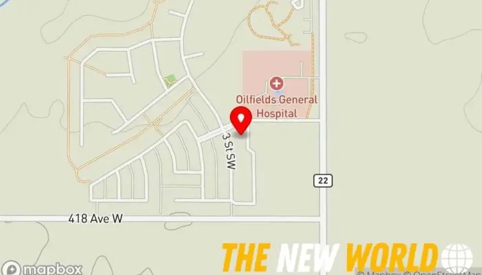 map of Ridgestone Lodge Assisted living facility in Diamond Valley