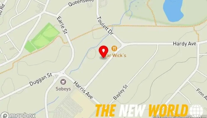 map of Robert Fowler CPA Accountant in Grand Falls-Windsor