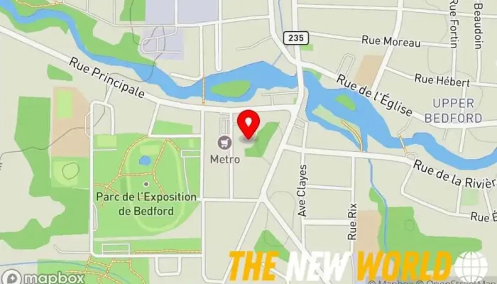 map of Royal Lepage Bedford Real estate agency in Bedford