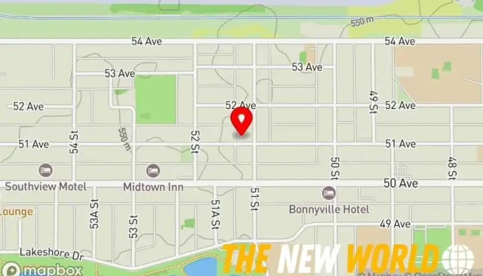 map of Rupertsland Institute: Métis Education, Training, & Information Services Employment center in Bonnyville