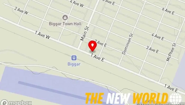 map of SARCAN Recycling Bottle & can redemption center, Recycling center in Biggar