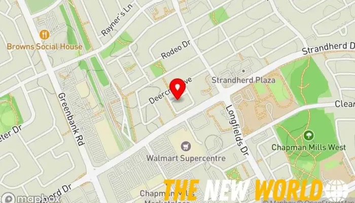 map of Schindler Visa Services Immigration attorney in Ottawa