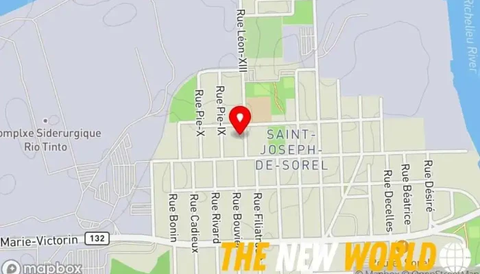 map of Service Comptable Sylvain Lesieur - Sorel-Tracy Accountant, Accounting firm, Bookkeeping service, Business management consultant, Payroll service, Tax preparation service in Sorel-Tracy