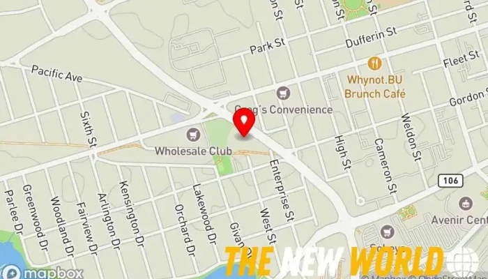 map of Siemens Building Technologies Engineer, Engineering consultant in Moncton