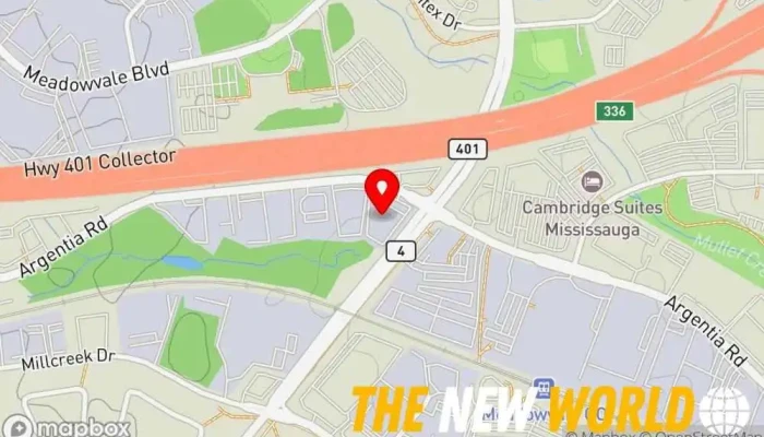 map of SiRON Technologies Group Inc. Computer support and services, Computer consultant, Computer security service, Computer service, Website designer in Mississauga