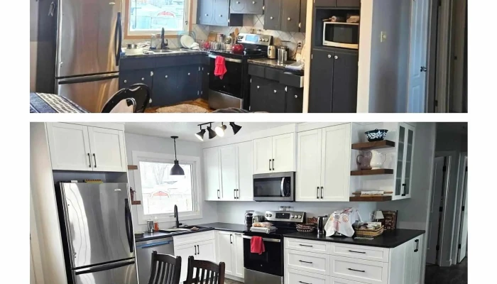 Sky West Carpentry -  Kitchen - Bow Island