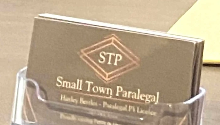Small Town Paralegal - Clinton