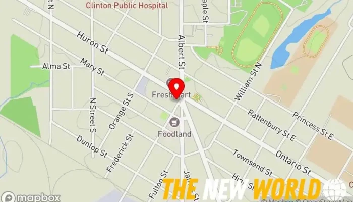 map of Small Town Paralegal Paralegal services provider, Commissioner for Oaths, Notary public in Clinton