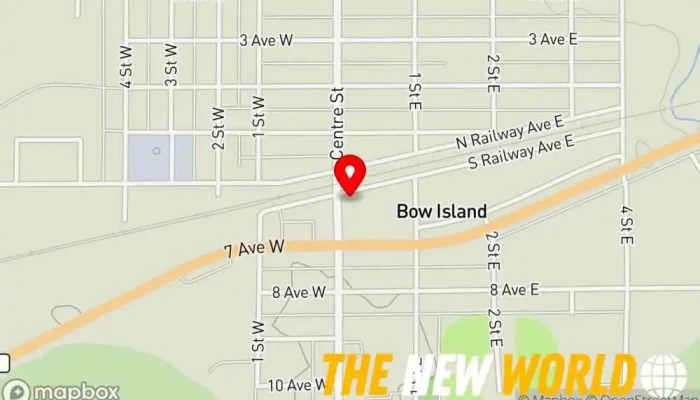 map of SMRID Bow Island Office Corporate office in Bow Island