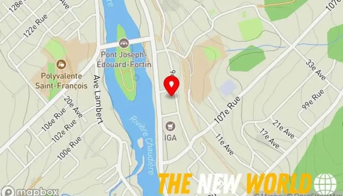 map of Sogetel Inc Telecommunications service provider in Beauceville