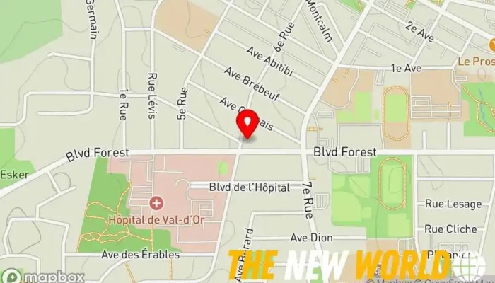 map of Solution PME Consultant in Val-d'Or