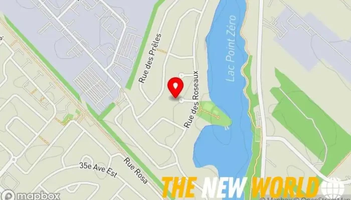 map of Solutions AGI Business management consultant in Blainville