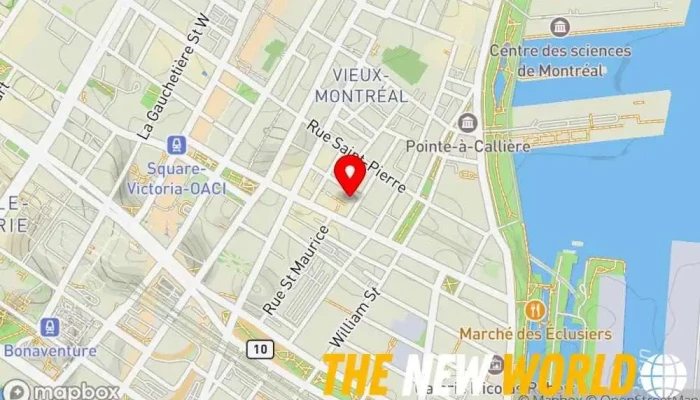 map of Solutions Metrix Consultant, Business management consultant, Computer consultant, Software company in Montreal