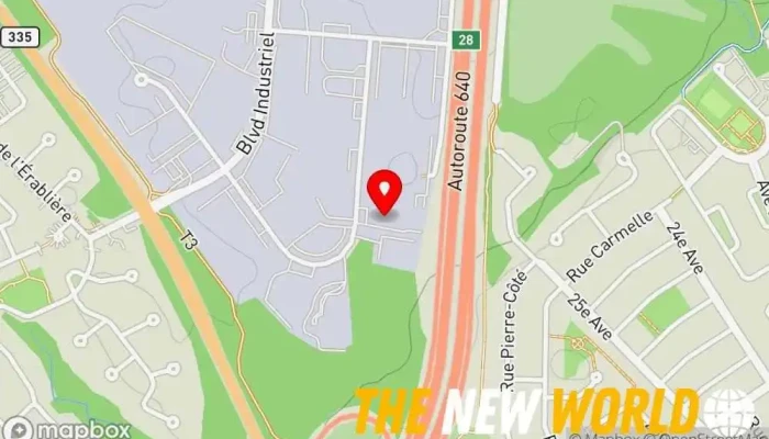 map of Spirax Sarco Canada Ltd. Industrial consultant, Heating equipment supplier in Bois-des-Filion