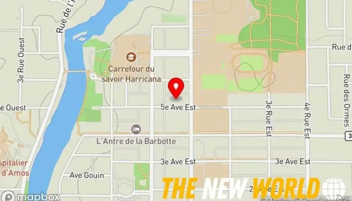 map of Straterko Business management consultant in Amos
