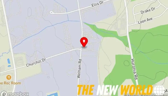 map of SYDNIC Computer Systems Computer support and services in Barrie
