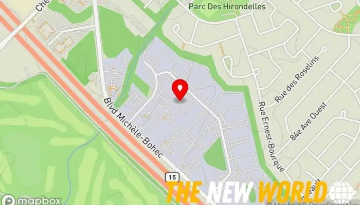 map of System Center Dudes Computer consultant, Consultant in Blainville