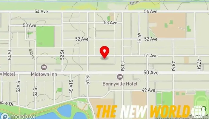 map of Tay & Company Professional Corporation Chartered accountant in Bonnyville