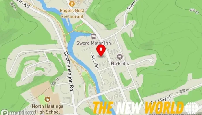 map of TD Canada Trust Branch and ATM Bank, ATM, Business banking service in Bancroft